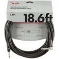 Produktbild: Instrumentenkabel Fender Pro Series 5,5 m BLK Angled Audio Kabel Gitarre NEU