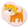 Produktbild: HABA 4 erste Puzzles - Tierkinder