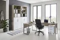 Produktbild: BMG Möbel Büromöbel-Set, Office Edition Set 11, eiche sonoma/ weiß matt