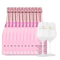Produktbild: Brut Dargent Pinot Noir Ice Demi-Sec Rosé + 2 Acryl Gläser (10 x 0,75 L)