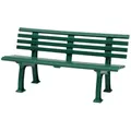 Produktbild: Proregal Gartenbank, Grün, Kunststoff, 150x74x54 cm, Gartenmöbel, Gartenbänke