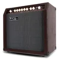 Produktbild: Rocktile AA-30 Eric Akustikverstärker Verstärker (Anzahl Kanäle: 2 (Mikrofon und Gitarre), 30 W, Comboverstärker - 4-Band EQ - Reverb-Effekt für Gesang und Gitarre)