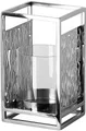 Produktbild: Fink Windlicht Kerzenhalter NICOSA (1 St), aus Edelstahl und Glas, mit ausgestanzten Cut-Outs