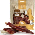 Produktbild: MERSJO Premium Entenkausticks für Hunde, 500g, Glutenfrei, 61% Ente, 16-18 cm, Zahnpflege