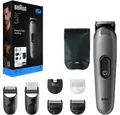 Produktbild: Braun Haar- und Bartschneider Series 3 AIO3540 All-In-One - Haarschneider - grau