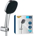 Produktbild: Grohe Vitalio Comfort - Brausegarnitur: Handbrause, Halter und Schlauch, 3 Strahlarten, Chrom