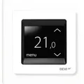 Produktbild: Devi - Danfoss Raum u.-Fußbodentemperaturregler Divireg Touch, selbstlernend, reinweiß 140F1064