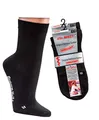 Produktbild: WOWERAT 2 Paar Diabetikersocken Kurzschaft extra breit weit Diabetes Strümpfe Diabetiker (schwarz, 35/38)