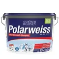 Produktbild: SCHÖNER WOHNEN FARBE Wandfarbe Schöner Wohnen Polarweiss 10 Ltr. weiss extreme Deckkraft Innendisper