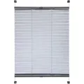 Produktbild: Liedeco Jalousie Klemmfix-Aluminiumjalousie, ohne Bohren, verspannt silberfarben 75 cm x 130 cm