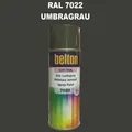 Produktbild: Belton Kwasny Spraydose 400ml glänzend schnelltrocknend RAL 7022 Umbragrau