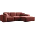 Produktbild: Kaiser Möbel Ecksofa, Kirschrot, Holz, 4-Sitzer, 266x165 cm, Wohnzimmer, Sofas & Couches, Wohnlandschaften, Ecksofas