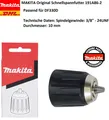 Produktbild: Original Makita Ersatzteil Bohrfutter 191A86-2 0,8mm 10mm  für DF330D DF331D
