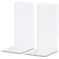 Produktbild: Maul Buchstütze 3501002, schmal, weiß, 12 x 24cm, aus Metall, 2 Stützen, 2 Stück