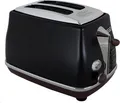 Produktbild: DeLonghi CTOV2103BK Icona Vintage 2-Scheiben Toaster Schwarz