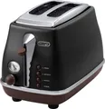 Produktbild: De'Longhi Toaster CTOV 2003.BK, 2 kurze Schlitze, 900 W
