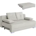 Produktbild: Schlafsofa - ivory - mit Staukasten - Dauerschläfer