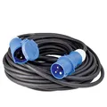 Produktbild: as - Schwabe Camping Verlängerungsleitung 10 m – 230 V / 16 A / 3-polig – Wohnmobil CEE-Stecker & CEE-Kupplung mit Klappdeckel - Caravan Verlängerungskabel - Made in Germany - IP44, 60477