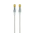 Produktbild: Schwaiger KVCHD100532 SAT-Kabel, SAT Anschlusskabel, Empfängerkabel, 10m, transparent, Satellitenfernsehen, F-Anschluss