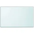 Produktbild: vidaXL Tischplatte aus gehärtetem Glas Tisch Glasplatte rechteckig 1000x620 mm