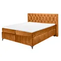 Produktbild: Boxspringbett - amber - Tonnentaschenfederkern - H2 - 180x200 cm Doppelbett