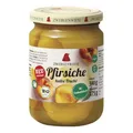 Produktbild: Zwergenwiese Pfirsiche halbiert, im Glas, 340g (1)