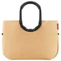 Produktbild: reisenthel shopping loopshopper L - Einkaufstasche mit Bügel 46 cm (frame raffia black)