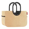 Produktbild: Reisenthel LOOPSHOPPER L Einkaufstasche Einkaufskorb Beige Schwarz 25 Liter