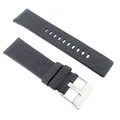 Produktbild: Diesel Uhrenarmband 24mm Leder Schwarz Uhrband DZ-4341 / LB-DZ4341