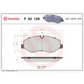 Produktbild: Brembo P 50 129 Bremsbelagsatz für MERCEDES BENZ V KLASSE VITO W447 Bremse