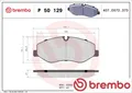 Produktbild: Brembo P50129 Bremsbelagsatz für Scheibenbremse Bremsbelagsatz