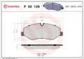 Produktbild: BREMBO BREMSBELÄGE passend für MERCEDES-BENZ MARCO V-KLASSE VITO W447 Double Cab