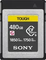 Produktbild: Sony CEB-G480T - Karte de Kompaktspeicher Flash Express de 480 GB, Schreiben de 1750 MB/s, Rohaufnahmen und 4K-Video mit High Rate de bits