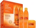 Produktbild: Kativa Post Brazilian Straightening Kit Set zur Haarglättung mit Keratin 2 x 225 ml + 150 ml