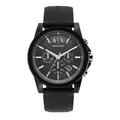 Produktbild: Armani Exchange Watch For Men, Quarz-Chronographenwerk und 44mm Gehäusegröße mit Silikonarmband