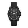 Produktbild: Herrenuhr ARMANI EXCHANGE OUTERBANKS AX1326 Chrono Silikon Schwarz