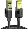 Produktbild: Ugreen Ethernet Kabel Cat 7, 10 Gbps, 3m, Schwarz