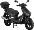 Produktbild: Motorroller Mustang FI 50 ccm 45 kmh EURO 5 mattschwarz inkl. Topcase