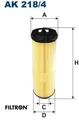 Produktbild: FILTRON AK218/4 Luftfilter Luftfiltereinsatz für Mercedes-Benz