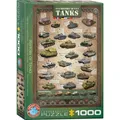 Produktbild: Eurographics Geschichte der Panzer (1000 Teile) (452499)