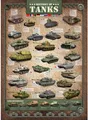 Produktbild: EUROGRAPHICS Puzzle Geschichte der Panzer 1000 Teile