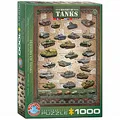 Produktbild: eurographics Puzzle - Geschichte der Panzer - 1000 Teile 300762
