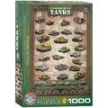 Produktbild: Puzzle 1000 Historia czołgów 6000-0381