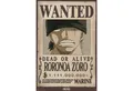 Produktbild: GB eye Poster One Piece Poster Wanted Roronoa Zoro Wano 61 x 91,5 cm