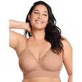 Produktbild: GLAMORISE Bügelloser BH Bramour braun 100