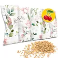 Produktbild: Amilian Kirschkernkissen 55x20 cm - Wärmekissen Kältekissen mit 100% Kirschkerne - für Mikrowelle geeignet - Körnerkissen für Nacken, Rücken, Schulter & Bauch - wiederverwendbar, pflegeleicht