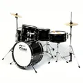 Produktbild: Schlagzeug Fame 5 PC Junior Drumset Black Luis