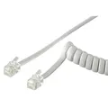 Produktbild: Wentronic TEL MODU SPIRAL 4m RJ10 WEISS/WHITE Telefonhö # 68601