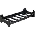 Produktbild: Flaschenregal 'rico', 6-fach, PP, schwarz keeeper 1018680000000 (4001515186902)