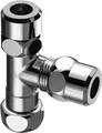 Produktbild: Schell T-Stück m beweglicher Überwurfmutter 3/8Z chrom